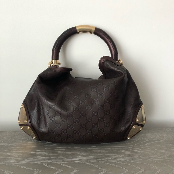 AUTHENTIC Gucci Guccisima Medium Indy Top Handle - Picture 2 of 8